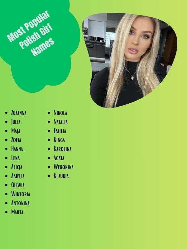 Most Popular Polish Girl Names