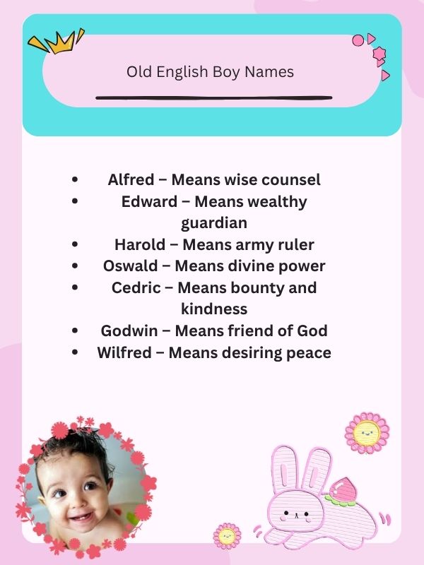 Old English Boy Names