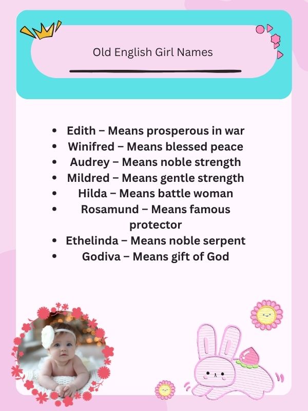 Old English Girl Names