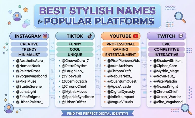 100+ Stylish Girl Names: Unique, Cute & Trendy Names