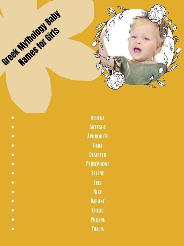 Greek Mythology Baby Names for Girls