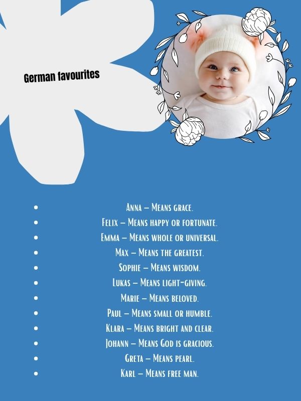 German favourites